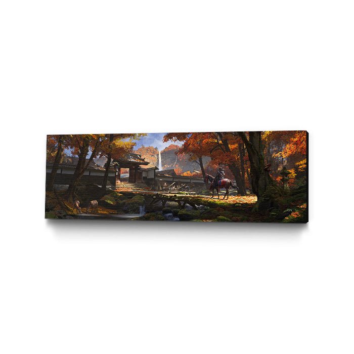 Fallen leaves, hidden blade - Assassin's Creed art - Fine Art Print